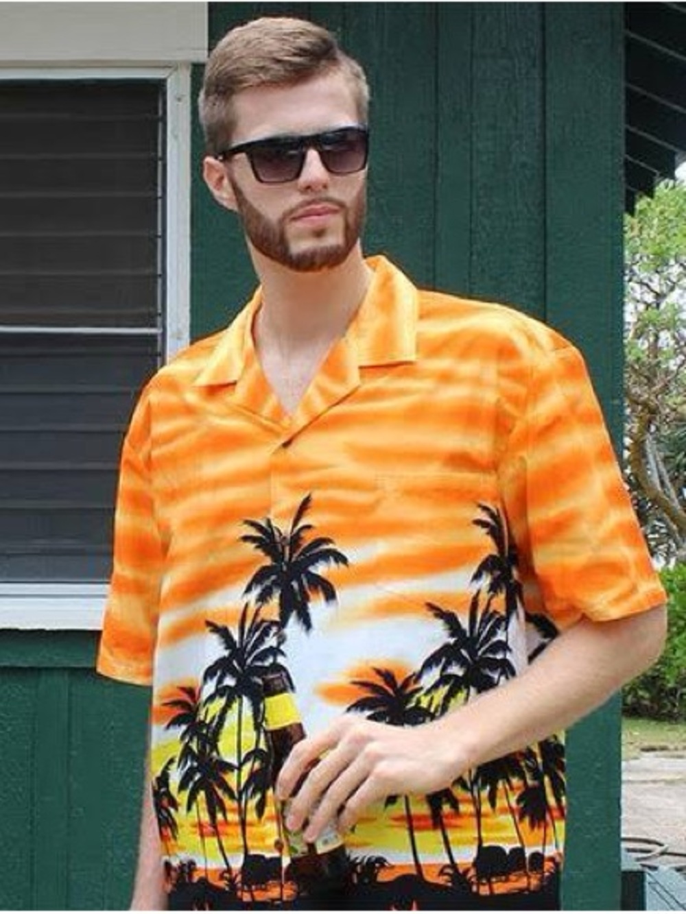 Vintage Y2K Aloha Republic , Made in USA Short Sleeve Button Down Shirt | 4XL